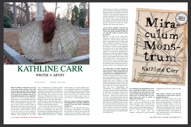 Artful Mind article October 2017