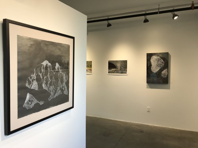 Installation view, Geographies of a Shifting World